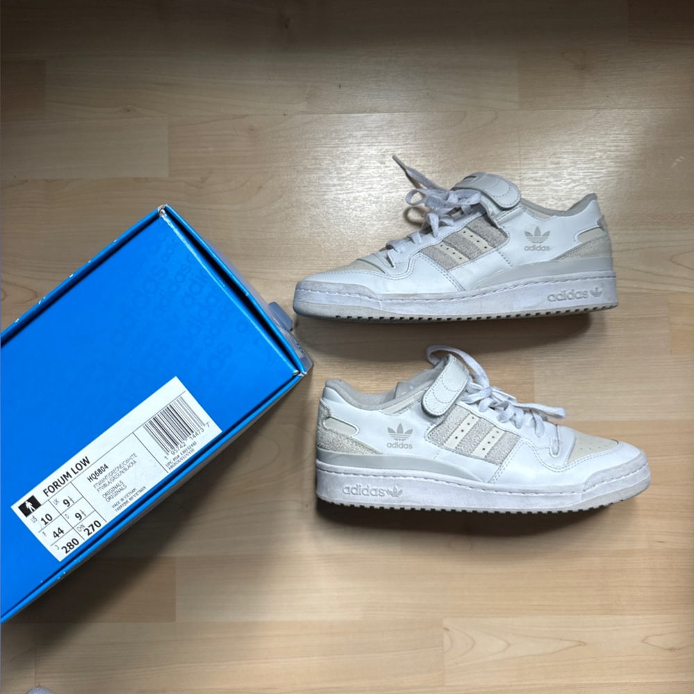 Adidas Forum Low White/Grey - Picture 2 of 5